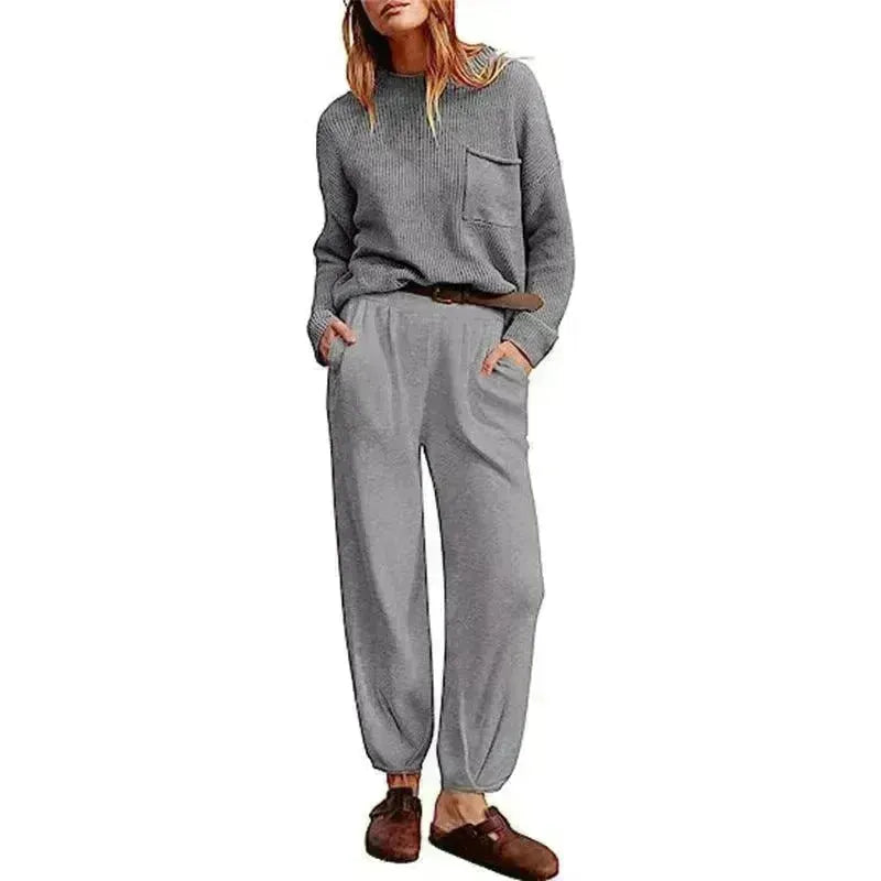 Women's Fashion Two piece Track Casual Suit. - EX-STOCK CANADA