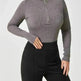 Women's Fashionable Long Sleeve Jumpsuit Seamless Slimming Shapewear Romper - EX-STOCK CANADA