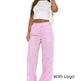 Women's Fashionable Loose High Waist Trousers - EX-STOCK CANADA