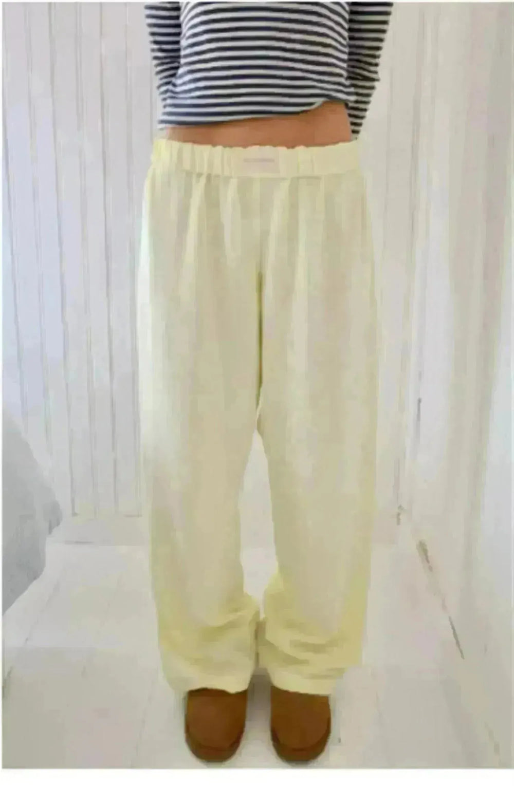 Women's Fashionable Loose High Waist Trousers - EX-STOCK CANADA
