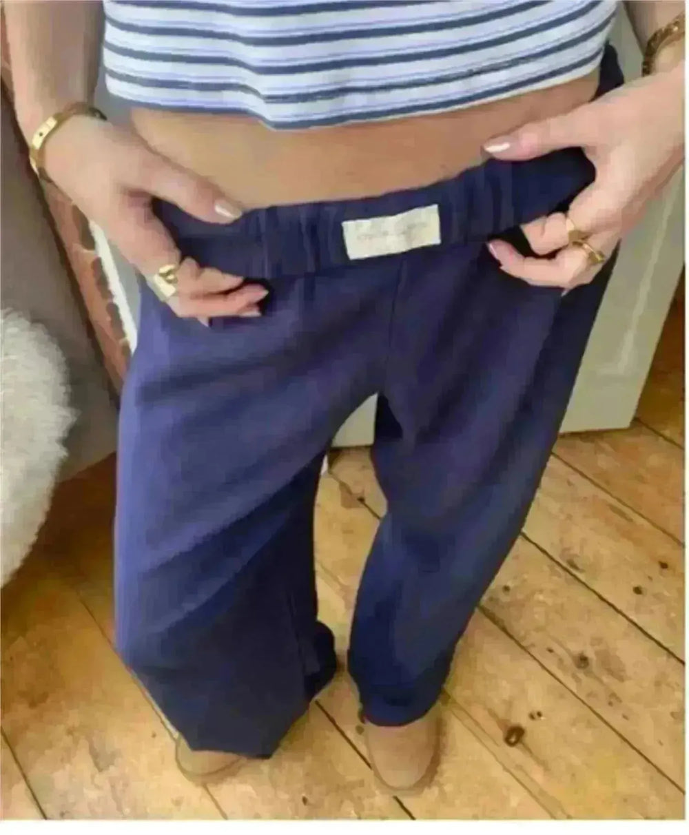 Women's Fashionable Loose High Waist Trousers - EX-STOCK CANADA