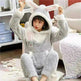 Women's flannel long sleeve pajamas - EX-STOCK CANADA