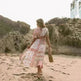 Women's Flowers Printed Dress Bohemian Irregular Beach Clothes - EX-STOCK CANADA
