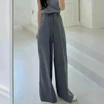 Women's Hanging Wide Leg Mopping Casual Pants - EX-STOCK CANADA