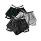Women's High Waist Running Athletic Gym Hot Pants - EX-STOCK CANADA