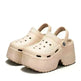 Women's Hole Shoes Summer Wear Leopard Print - EX-STOCK CANADA
