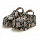 Women's Hole Shoes Summer Wear Leopard Print - EX-STOCK CANADA
