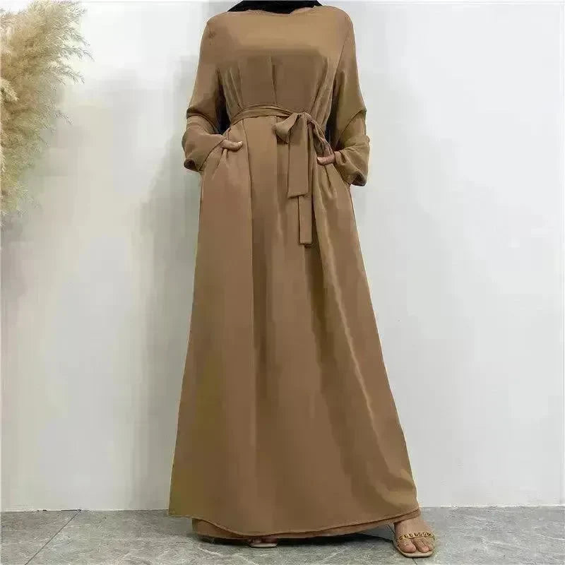 Women's Lace Up Pocket Arab Dress - EX-STOCK CANADA