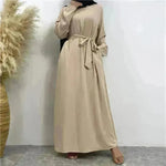 Women's Lace Up Pocket Arab Dress - EX-STOCK CANADA