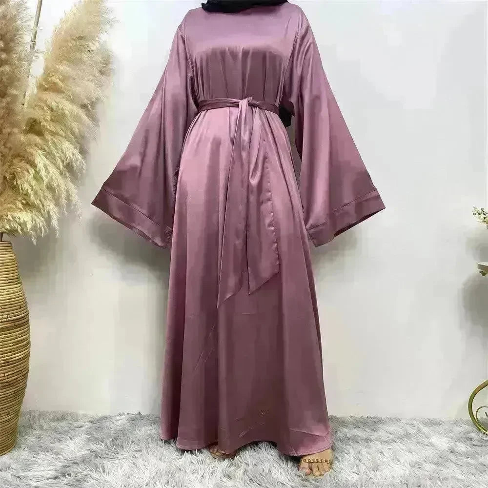 Women's Lace Up Satin Arab Dress - EX-STOCK CANADA