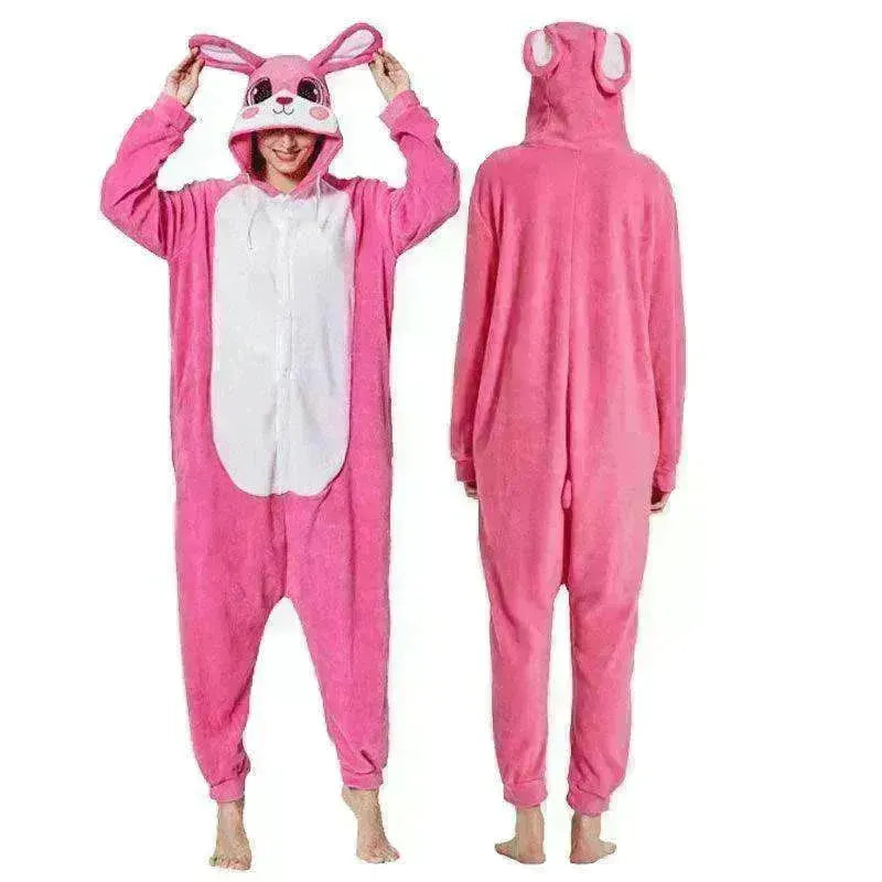 Women's One-piece Cartoon Animal Pajamas - EX-STOCK CANADA