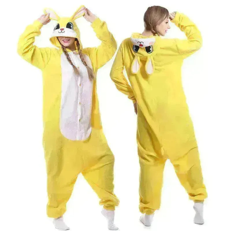 Women's One-piece Cartoon Animal Pajamas - EX-STOCK CANADA