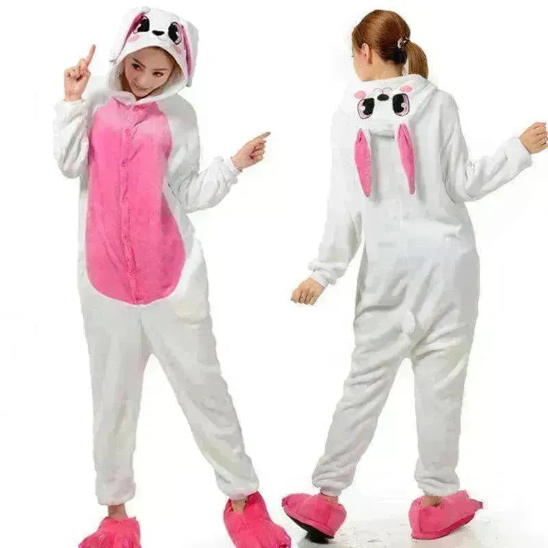 Women's One-piece Cartoon Animal Pajamas - EX-STOCK CANADA