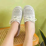 Women's Outer Wear Sandals And Slippers Flat Bottom Beach Hollow Half Drag - EX-STOCK CANADA