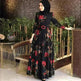 Women'S Printed Plus Size Arab Dress 4Xl - EX-STOCK CANADA