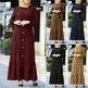 Women's Pullover Round Neck Arab Dress - EX-STOCK CANADA