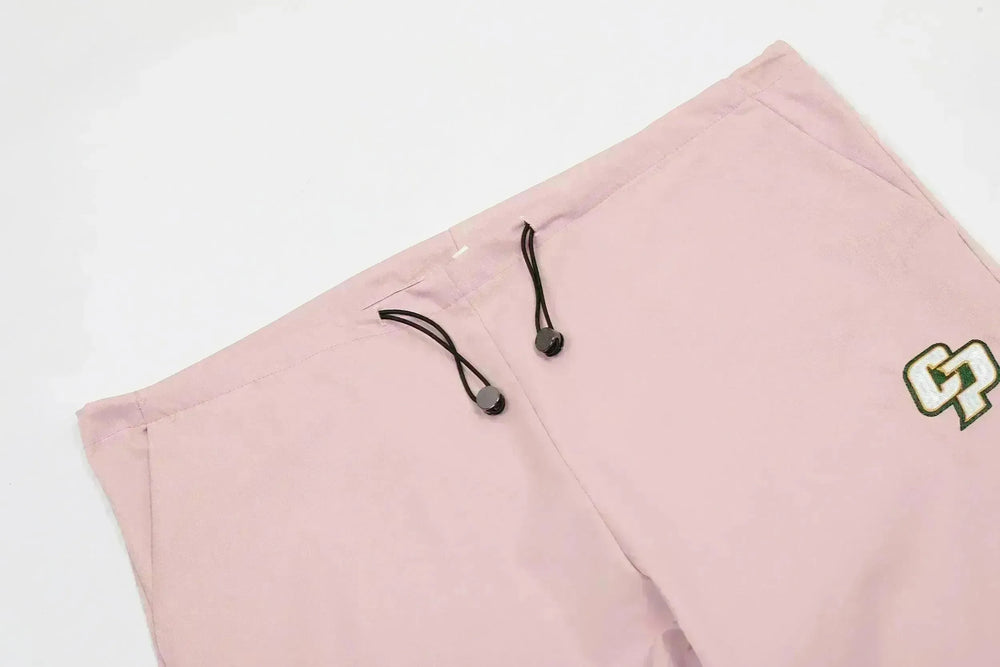 Women's Retro Pleated Pink Overalls - EX-STOCK CANADA