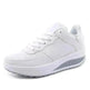 Women's Shoes, Flying Woven Leather Shoes, Sports Platform Shoes, Student Platform Shoes - EX-STOCK CANADA