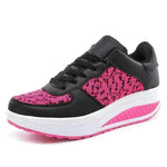 Women's Shoes, Flying Woven Leather Shoes, Sports Platform Shoes, Student Platform Shoes - EX-STOCK CANADA