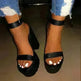 Women's Shoes Summer High Heels Fashion Large Size Sandals - EX-STOCK CANADA