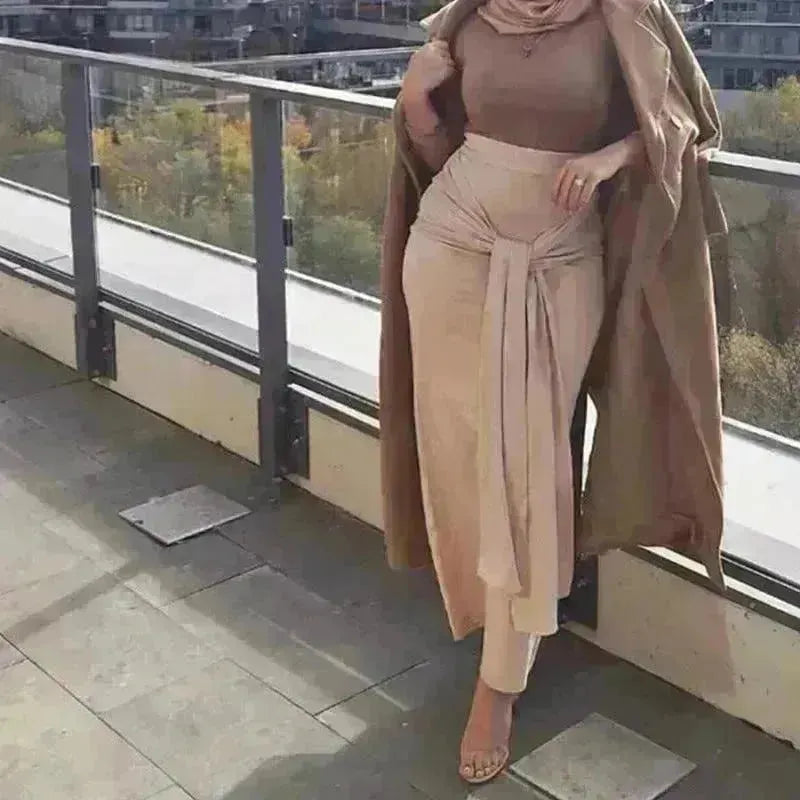 Women's Solid Color Arab Hip Skirt - EX-STOCK CANADA