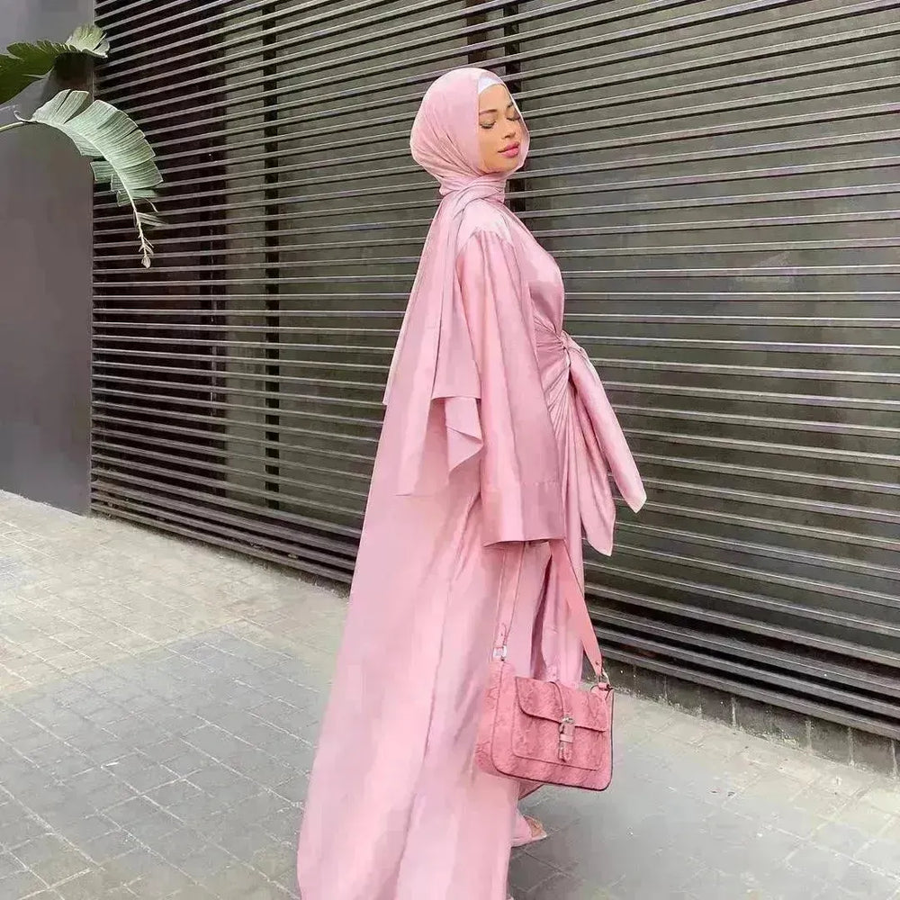 Women's Solid Color Two-piece Arab Suit - EX-STOCK CANADA