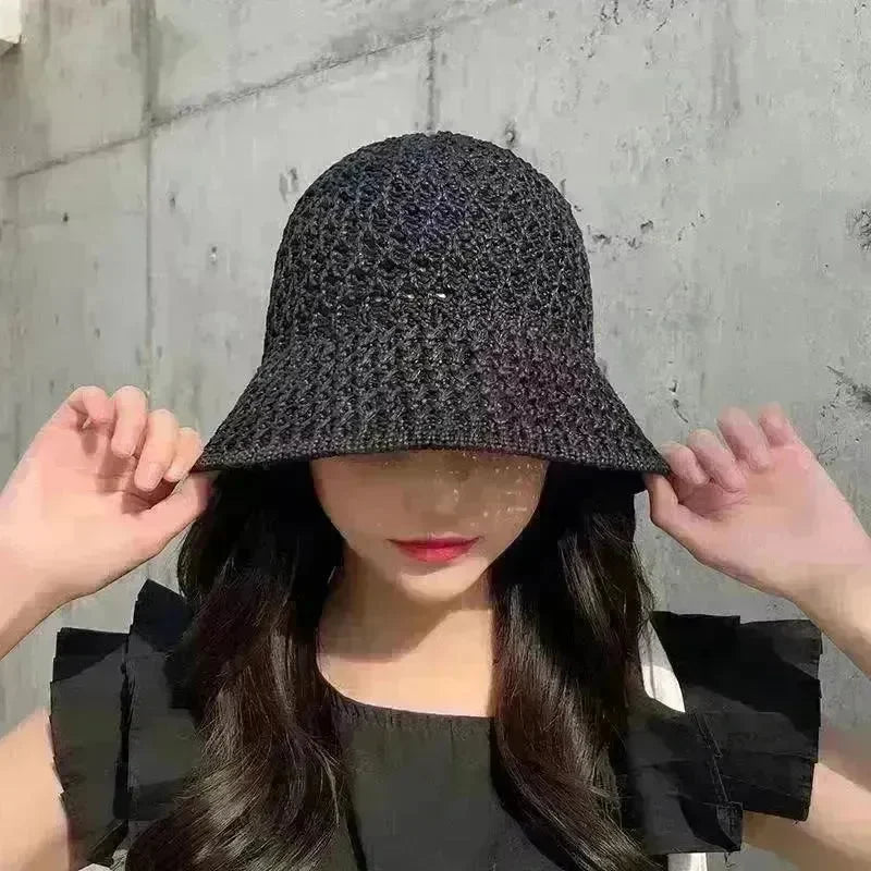 Women's Spring And Summer Hollow Sun Protection Hat - EX-STOCK CANADA