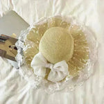 Women's Summer Bowknot Sun Hat - EX-STOCK CANADA