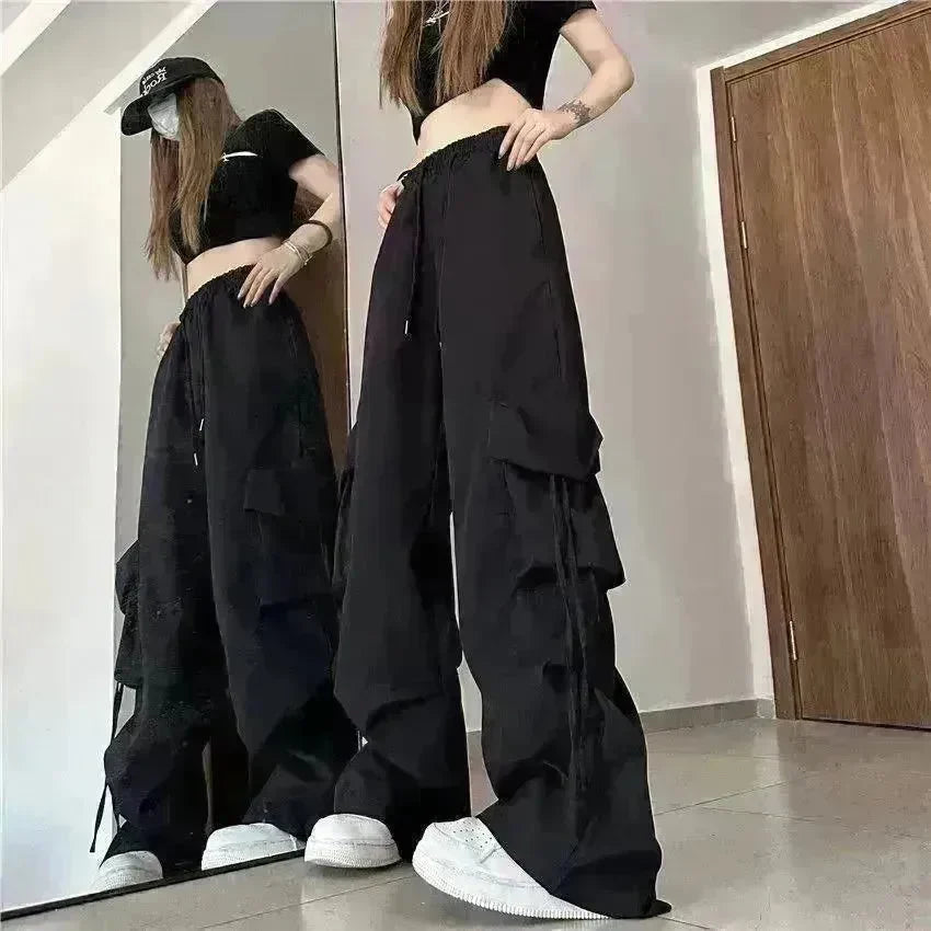 Women's Summer High Waist Retro Quick-drying Casual Pants - EX-STOCK CANADA