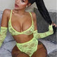Women's three-point strap lingerie - EX-STOCK CANADA