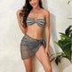 Women's Two-piece Swimsuit Bikini Tube Top Three-piece Suit - EX-STOCK CANADA
