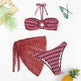 Women's Two-piece Swimsuit Bikini Tube Top Three-piece Suit - EX-STOCK CANADA