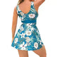 Women's V-neck Printed Split Bikini Swimsuit - EX-STOCK CANADA