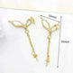 Women's White Shell Pendant Ear Rings - EX-STOCK CANADA