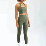 Women Yoga Zipper Long-sleeved Gym Exercise Fitness Suit - EX-STOCK CANADA