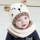 Wool scarf baby hat - EX-STOCK CANADA