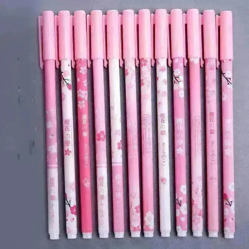 Xueba Pen School Flower School Grass Gel Pen Cute Student - EX-STOCK CANADA
