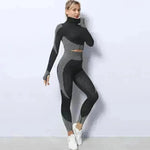 Yoga sets female sport gym suit - EX-STOCK CANADA
