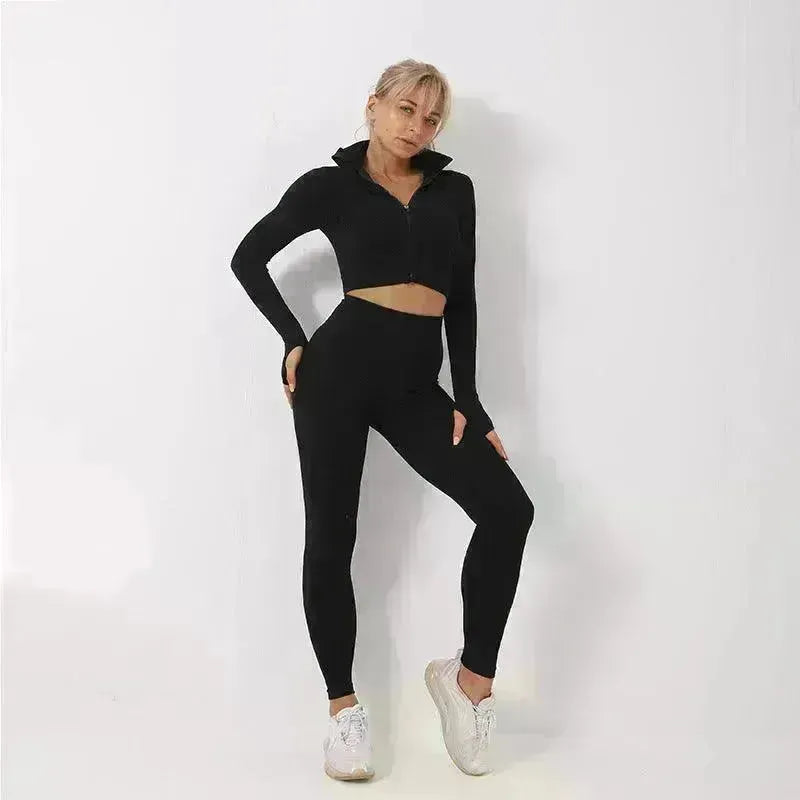 Yoga sets female sport gym suit - EX-STOCK CANADA