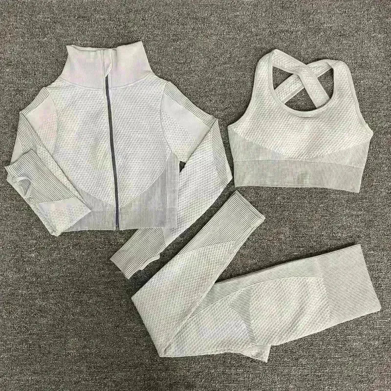 Yoga sets female sport gym suit - EX-STOCK CANADA