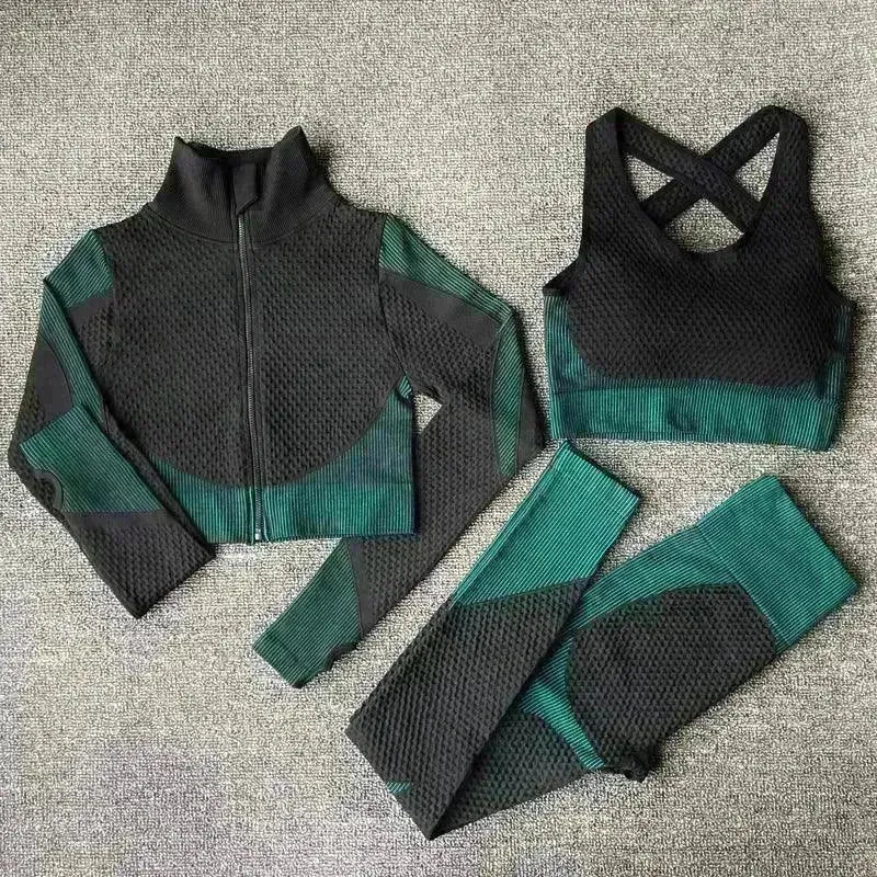 Yoga sets female sport gym suit - EX-STOCK CANADA