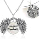 You Are My Sunshine Sunflower Necklace - EX-STOCK CANADA