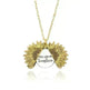 You Are My Sunshine Sunflower Necklace - EX-STOCK CANADA