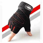 Cycling Gloves Half Finger Breathable Elastic for gym - EX-STOCK Canada