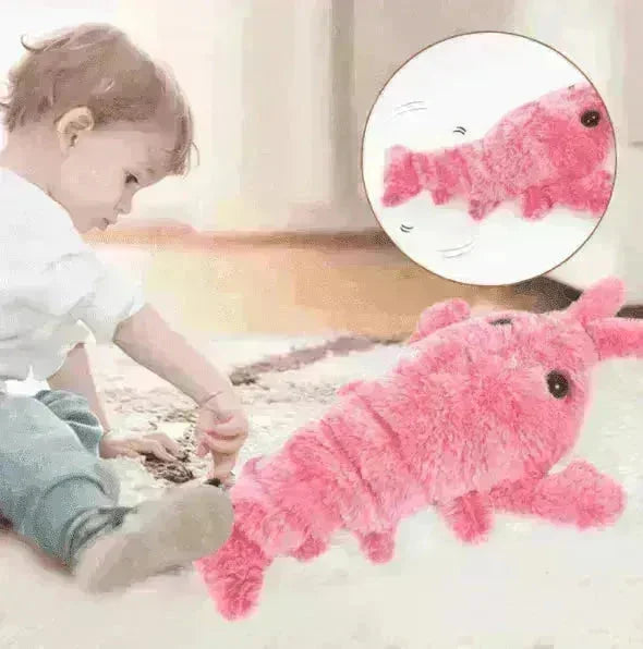 Electric Jumping Shrimp USB Charging Simulation Lobster Funny Pets Toy - EX-STOCK CANADA