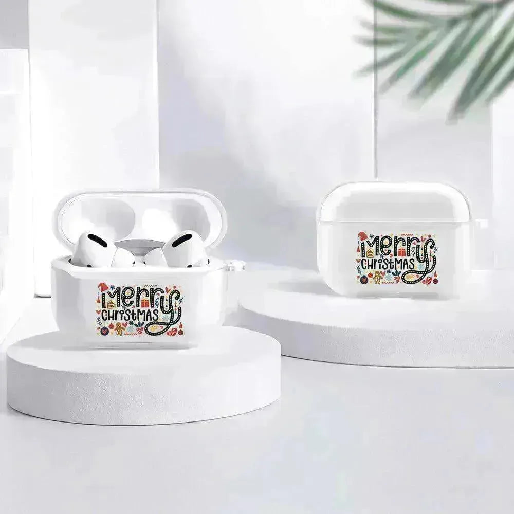 Custom Soft Silicone Transparent Air pods Pro Earphone Case Cover - EX-STOCK CANADA