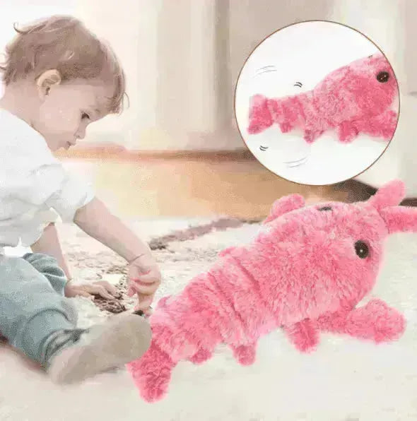 Electric Jumping Shrimp USB Charging Simulation Lobster Funny Pets Toy - EX-STOCK CANADA