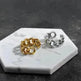 Fashionable with unique chain design ring - EX-STOCK CANADA