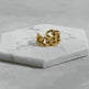 Fashionable with unique chain design ring - EX-STOCK CANADA