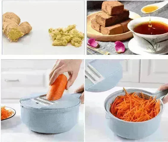 Mandolin Veggie Slicer Peeler Grater Onion Carrot Potato - EX-STOCK CANADA